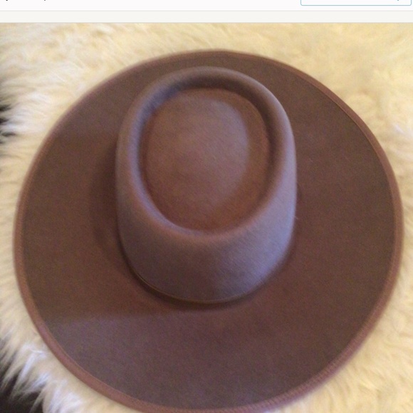 Wyeth fawn boater hat